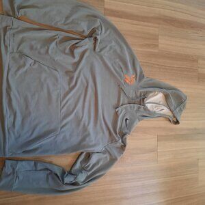Nike Gray Dri Fit Pullover Hoodie-Size XL; Free Shipping!